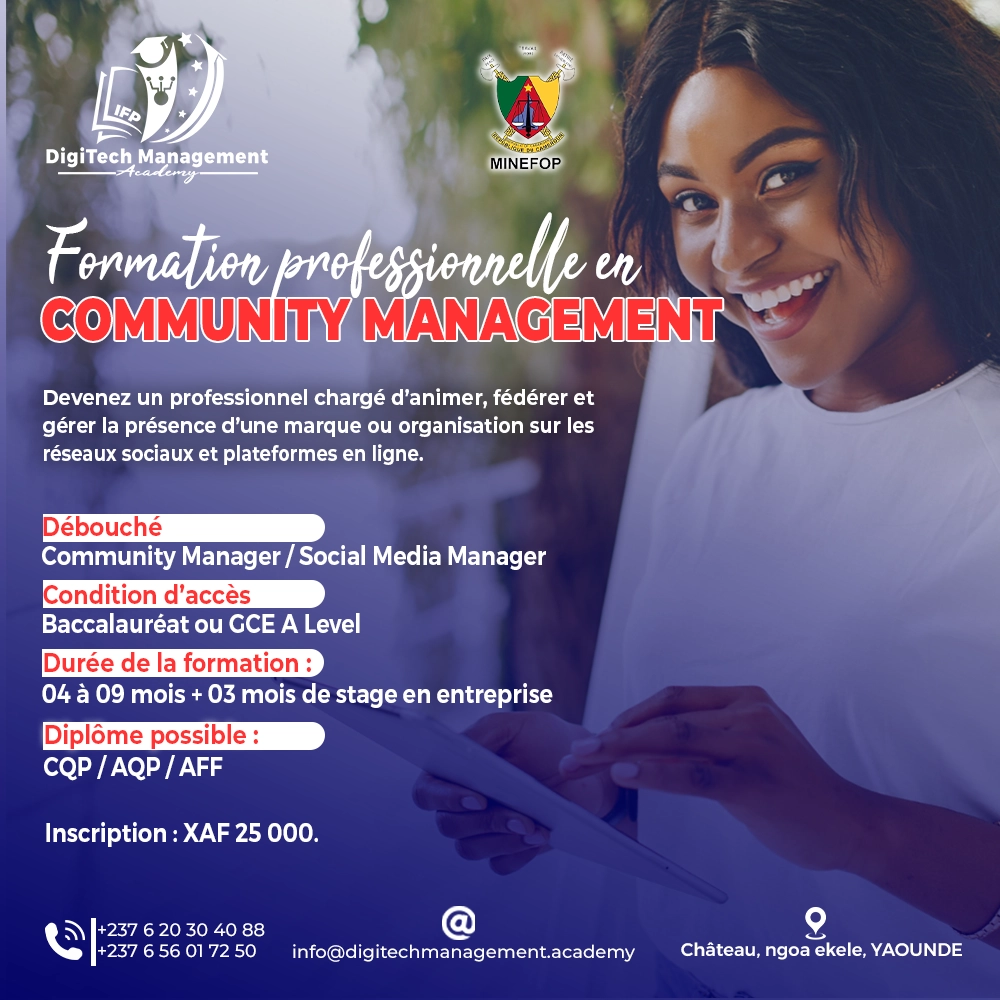 formation en community management au Cameroun formation en community management au Cameroun