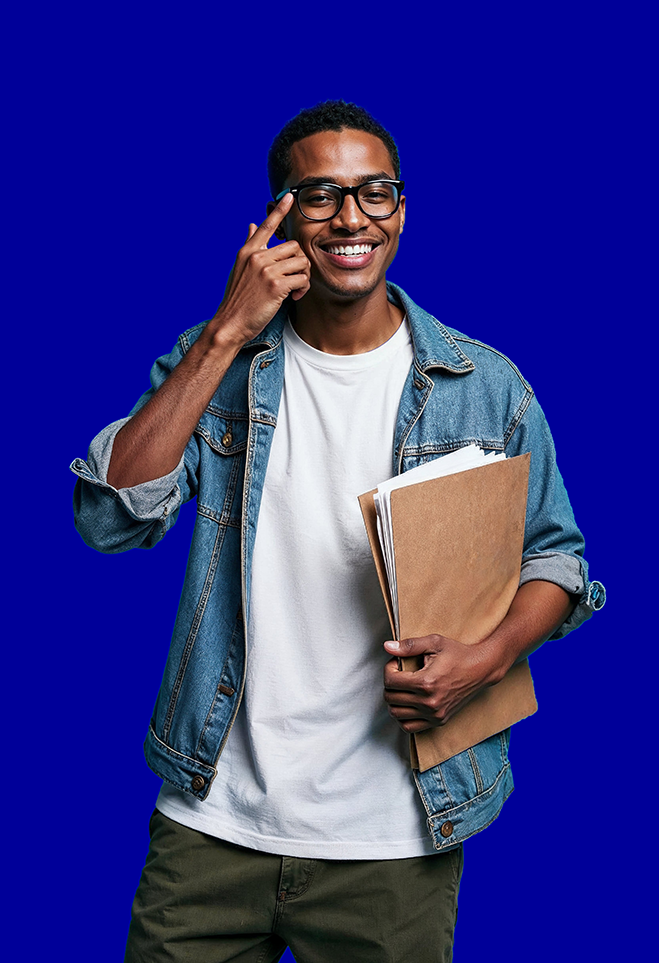 Etudiant en formation professionnelle diplômant formation professionnelle en conception de sites web au Cameroun