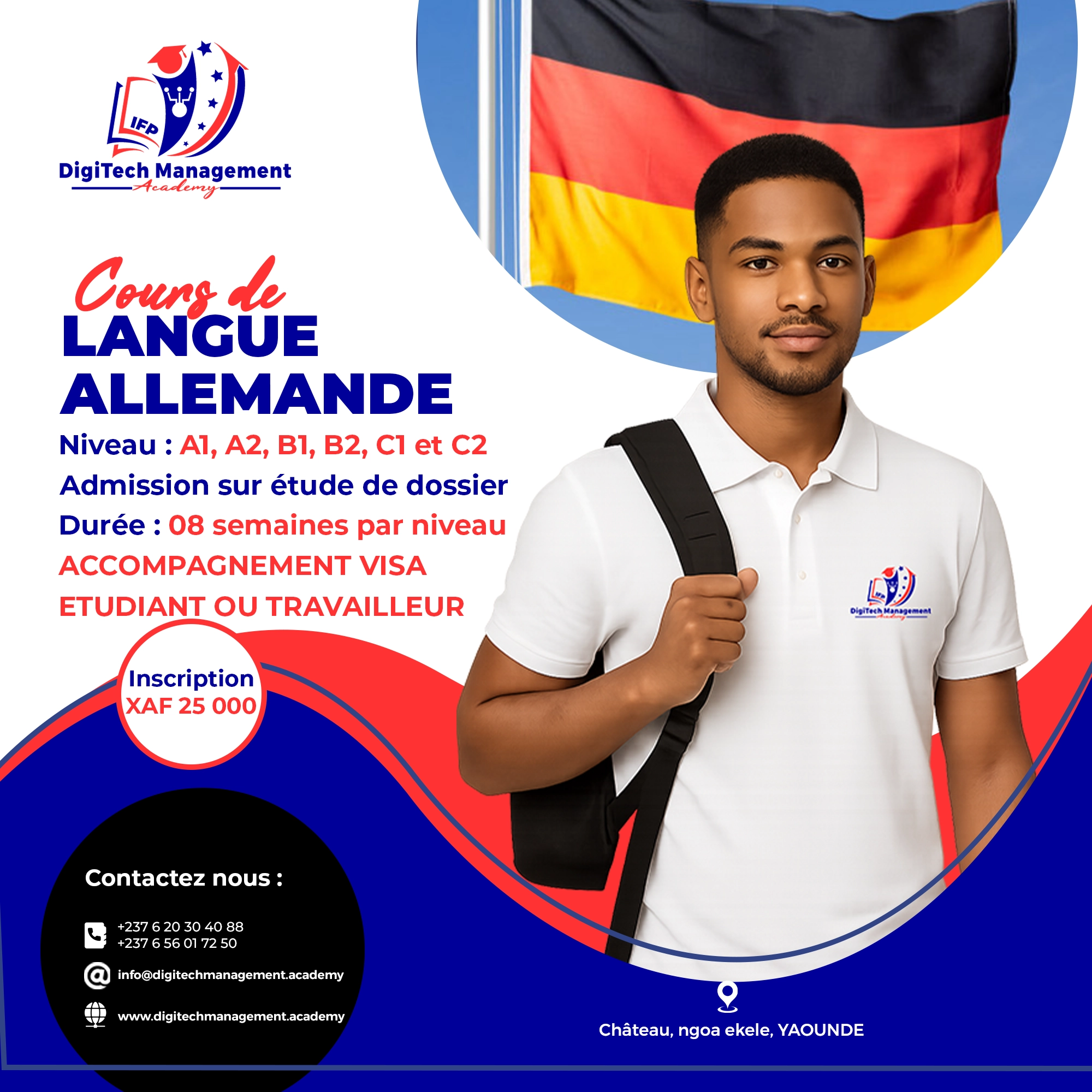 formation en langue Allemand au Cameroun Cours de langue Allemande