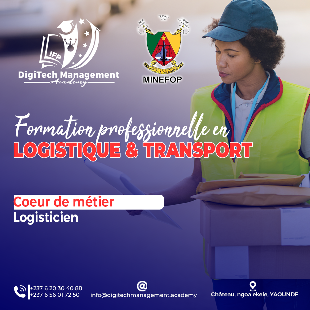 formation en logistique et transport au Cameroun