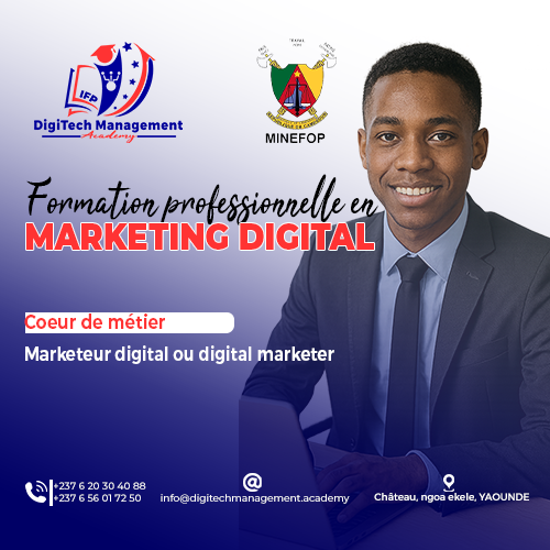 formation en marketing digital au Cameroun