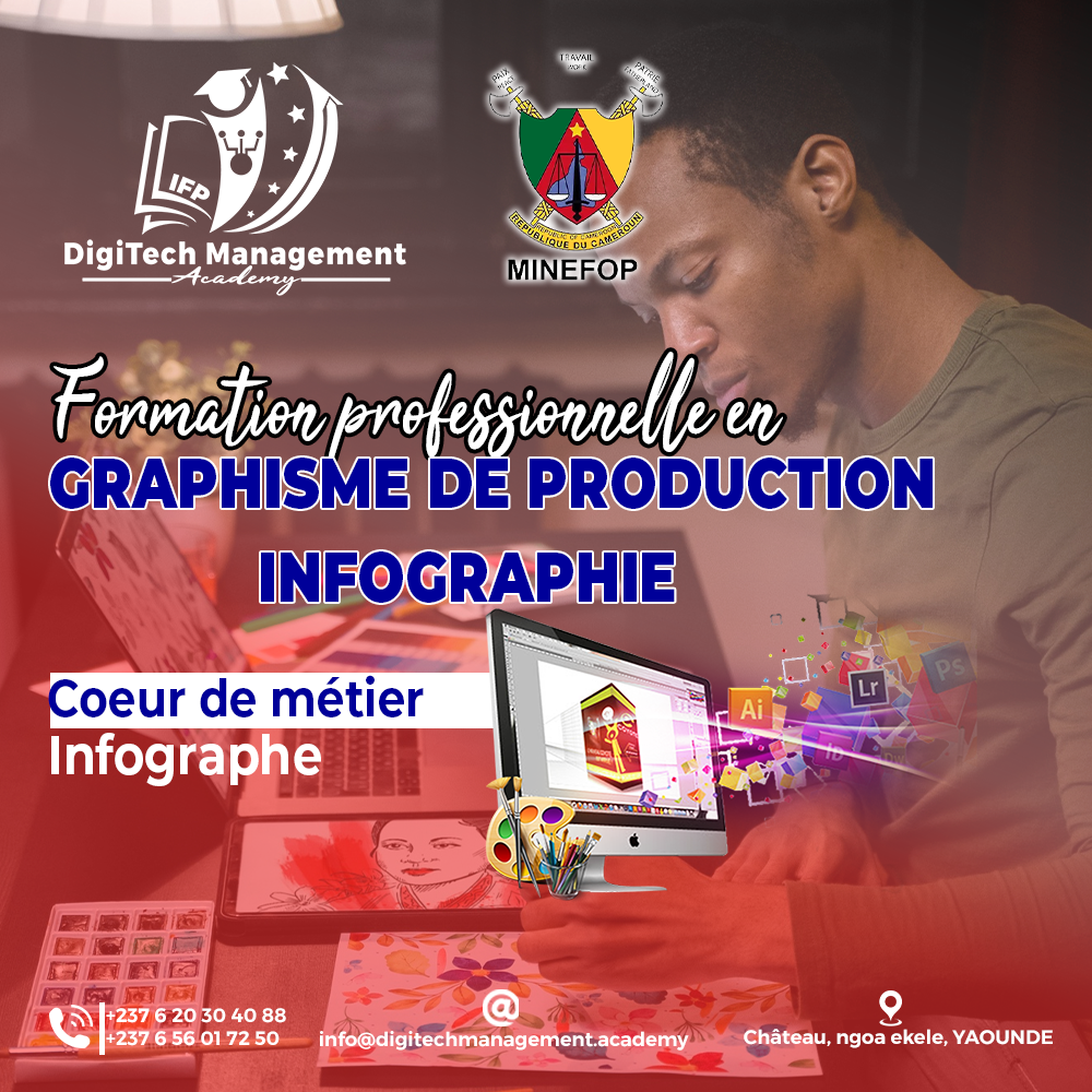 formation professionnelle en infographie au Cameroun